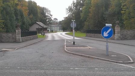 The entrance to M Sport's complex